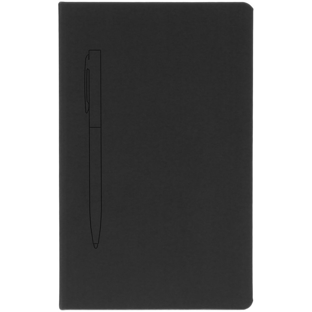 Ежедневник Magnet Shall, недатированный, черный