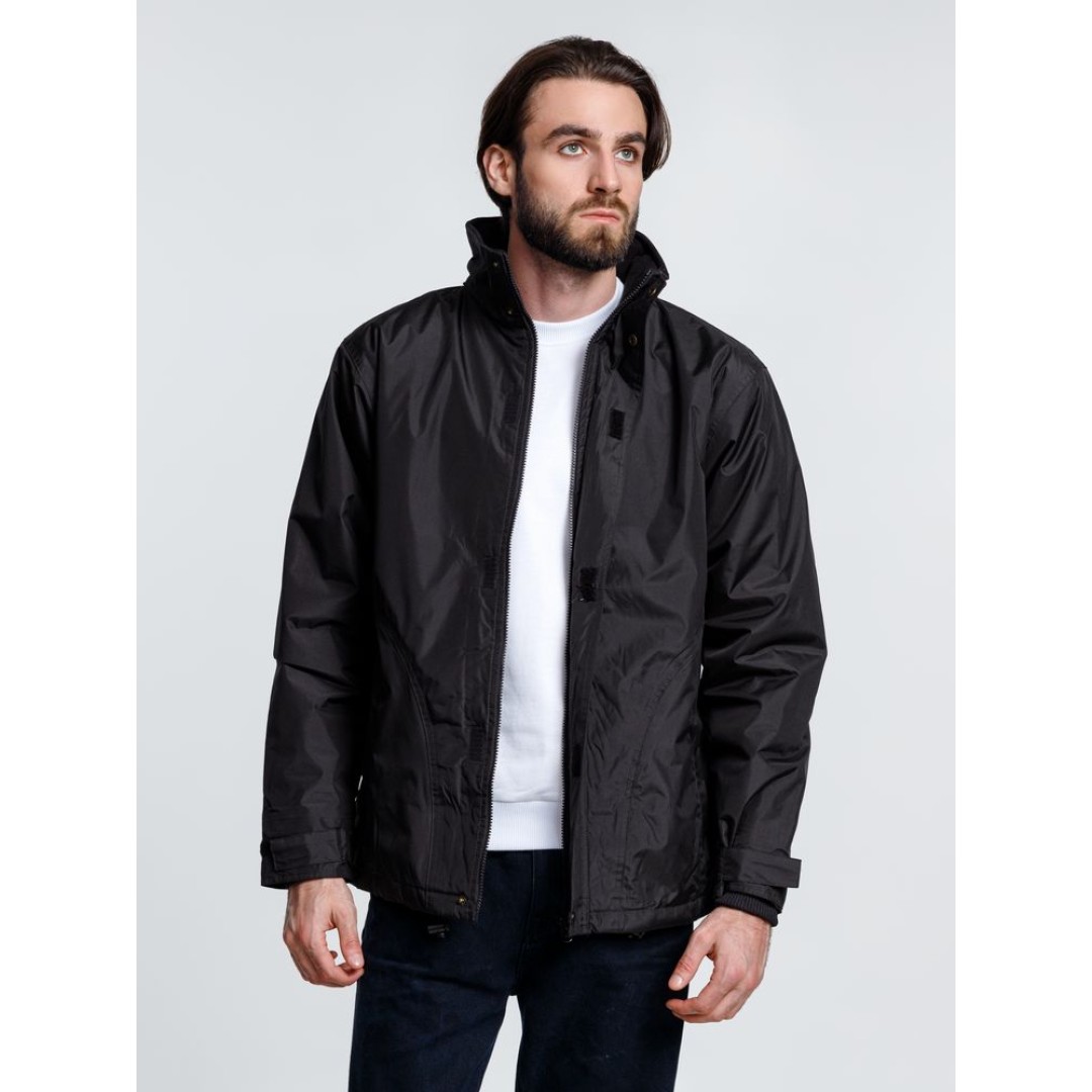 Парка унисекс Liubliana, черная, размер L