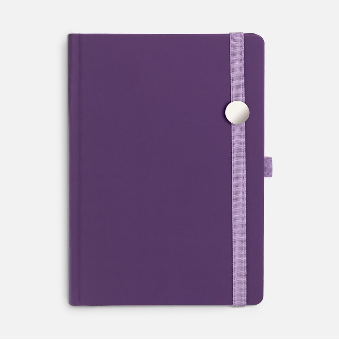 Ежедневник Favor Metal, недатированный, фиолетовый