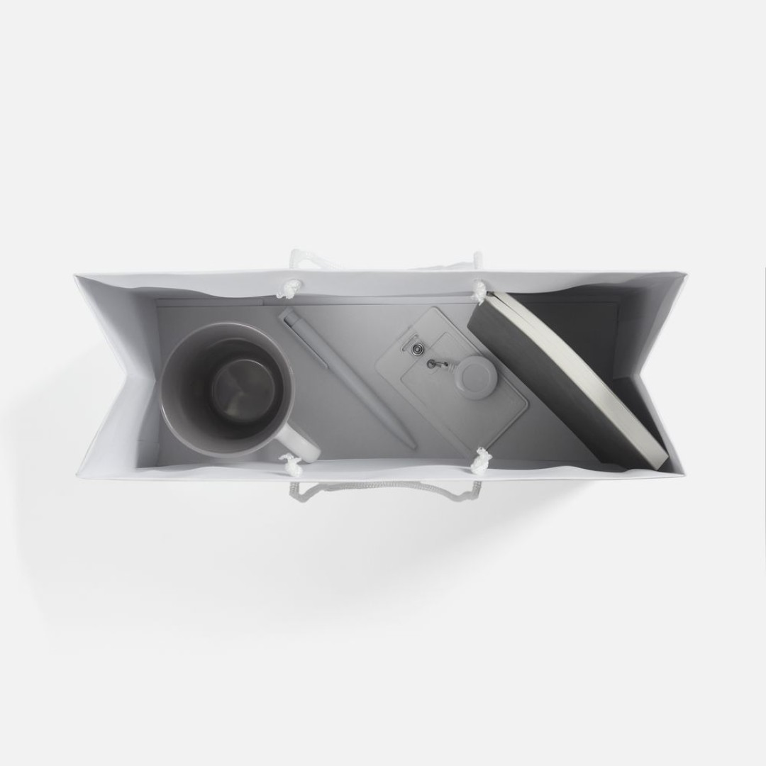 Набор Flat White, серый