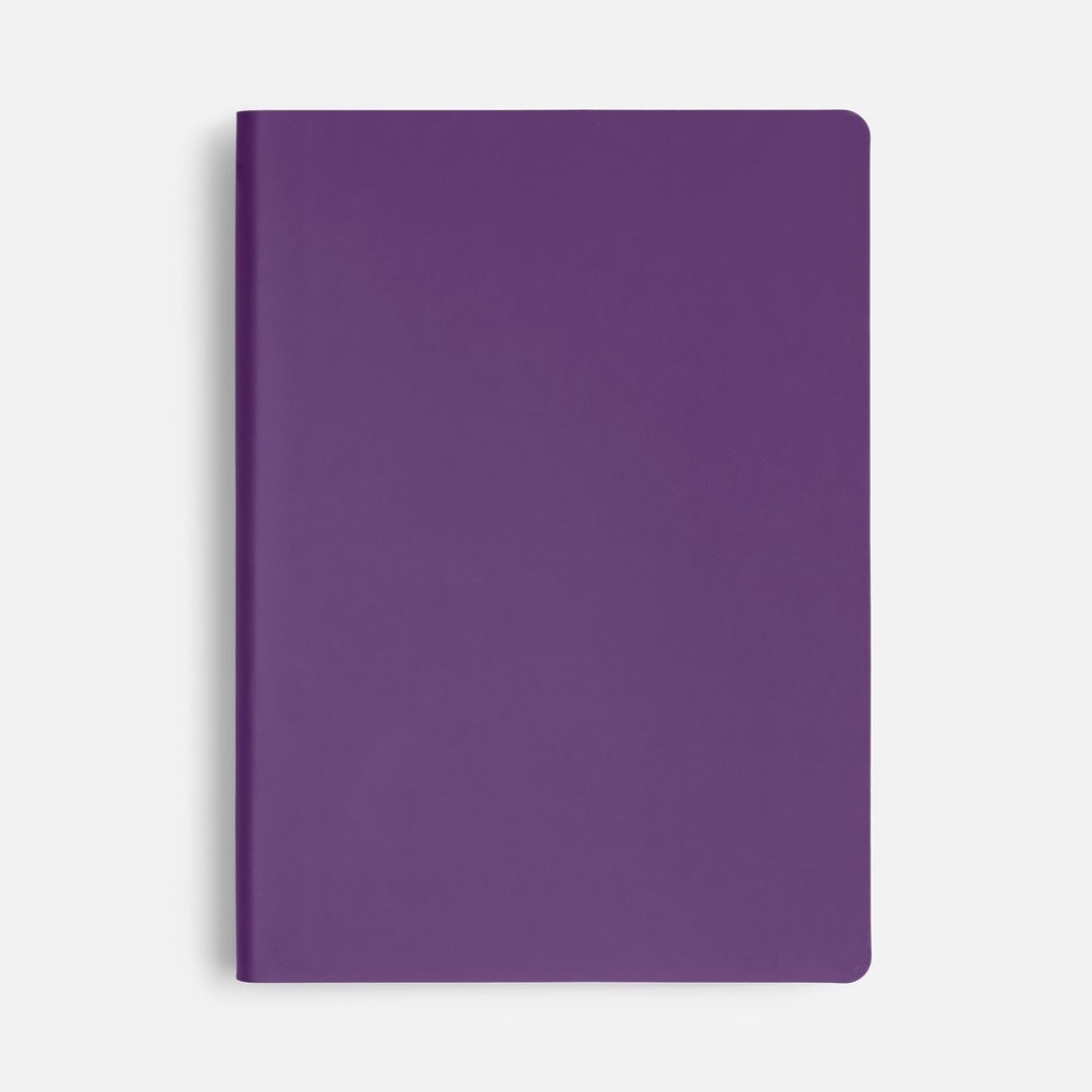 Ежедневник Flex Shall New, недатированный, фиолетовый