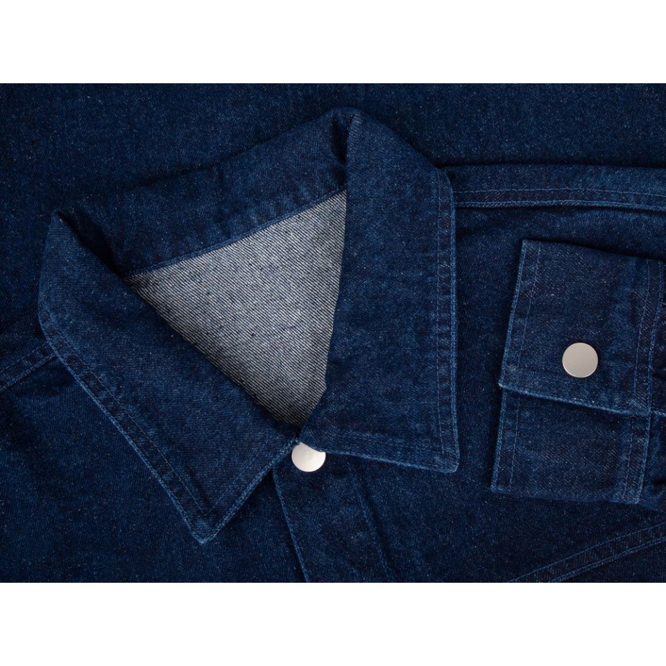 Куртка джинсовая O2, темно-синяя, размер 3XL/4XL