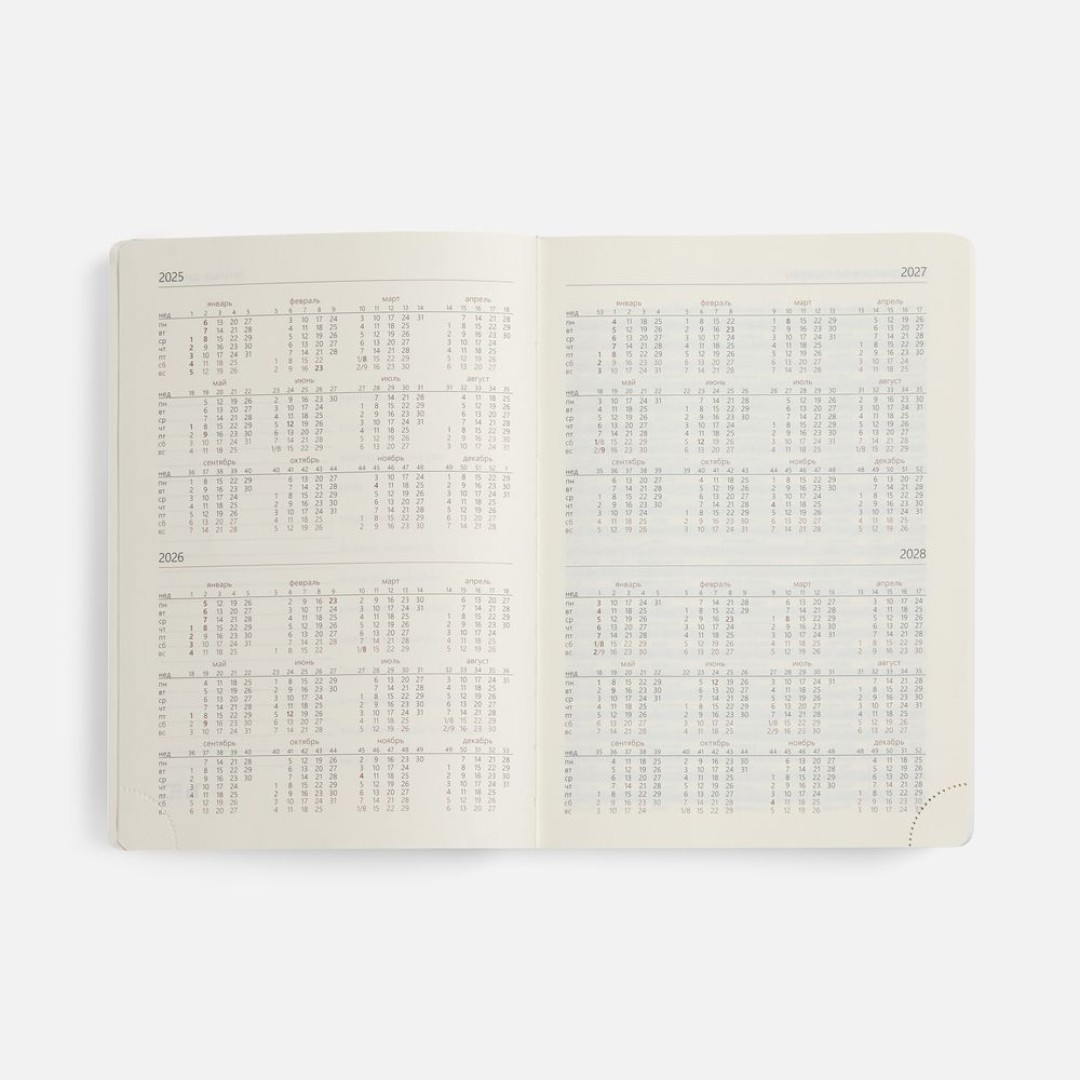 Ежедневник Capital, недатированный, темно-серый