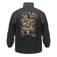 Ветровка John Steampunk, черная, S
