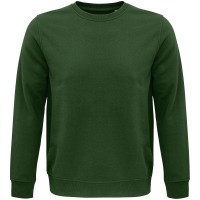 Свитшот унисекс Comet, темно-зеленый, XS