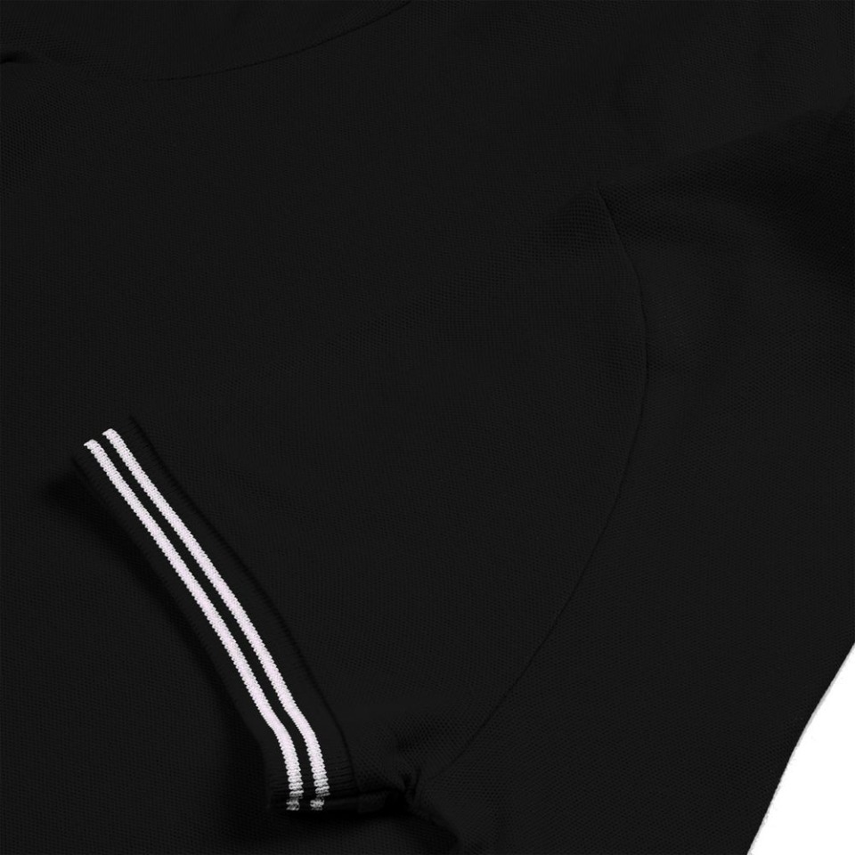 Рубашка поло женская Virma Stripes Lady, черная, L