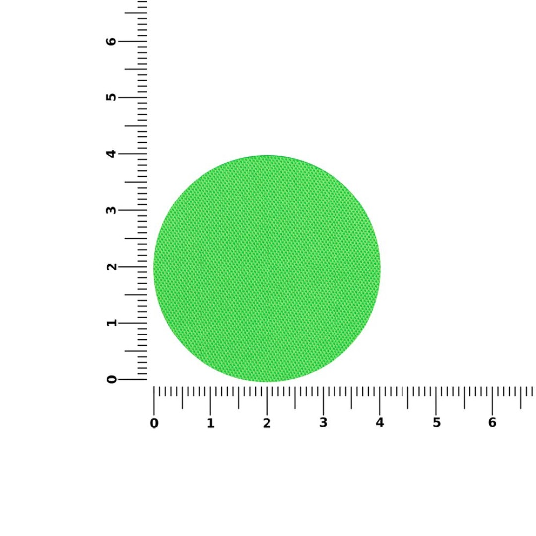 Наклейка тканевая Lunga Round, M, зеленый неон