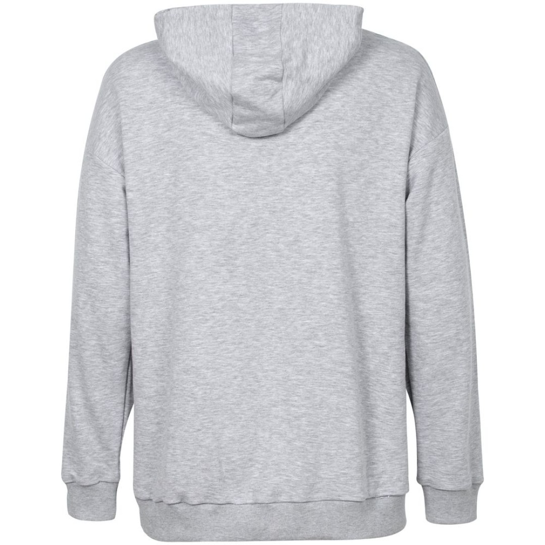 Худи оверсайз «Чистая соль», серый меланж, XS/S (44-46)