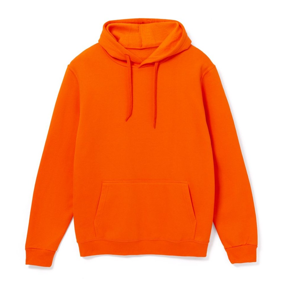 Толстовка с капюшоном Snake II оранжевая, 3XL