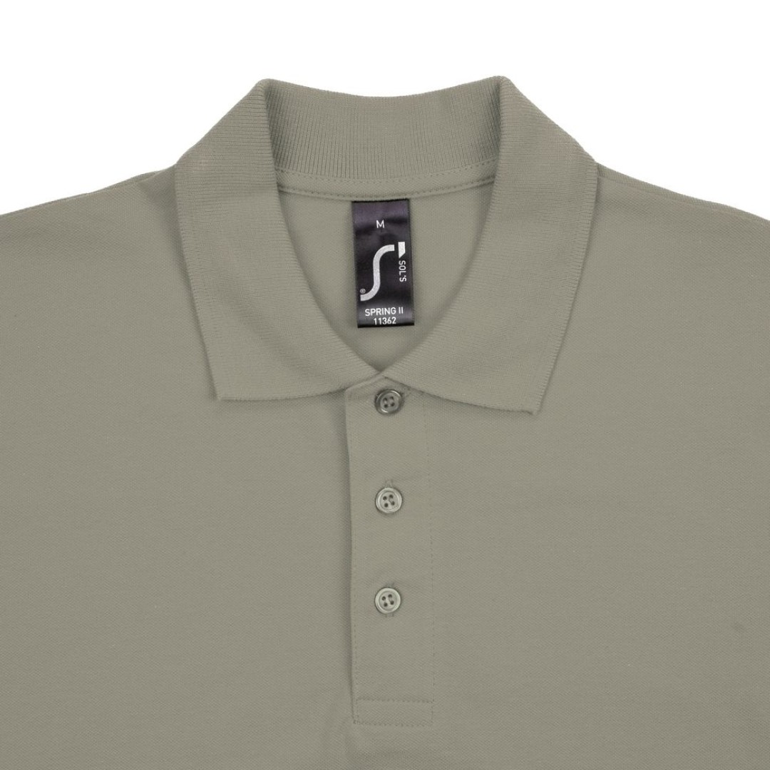Рубашка поло мужская Spring 210 хаки, XXL