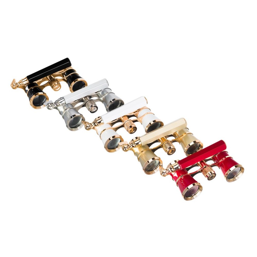 Театральный бинокль-лорнет Broadway 325E, красный