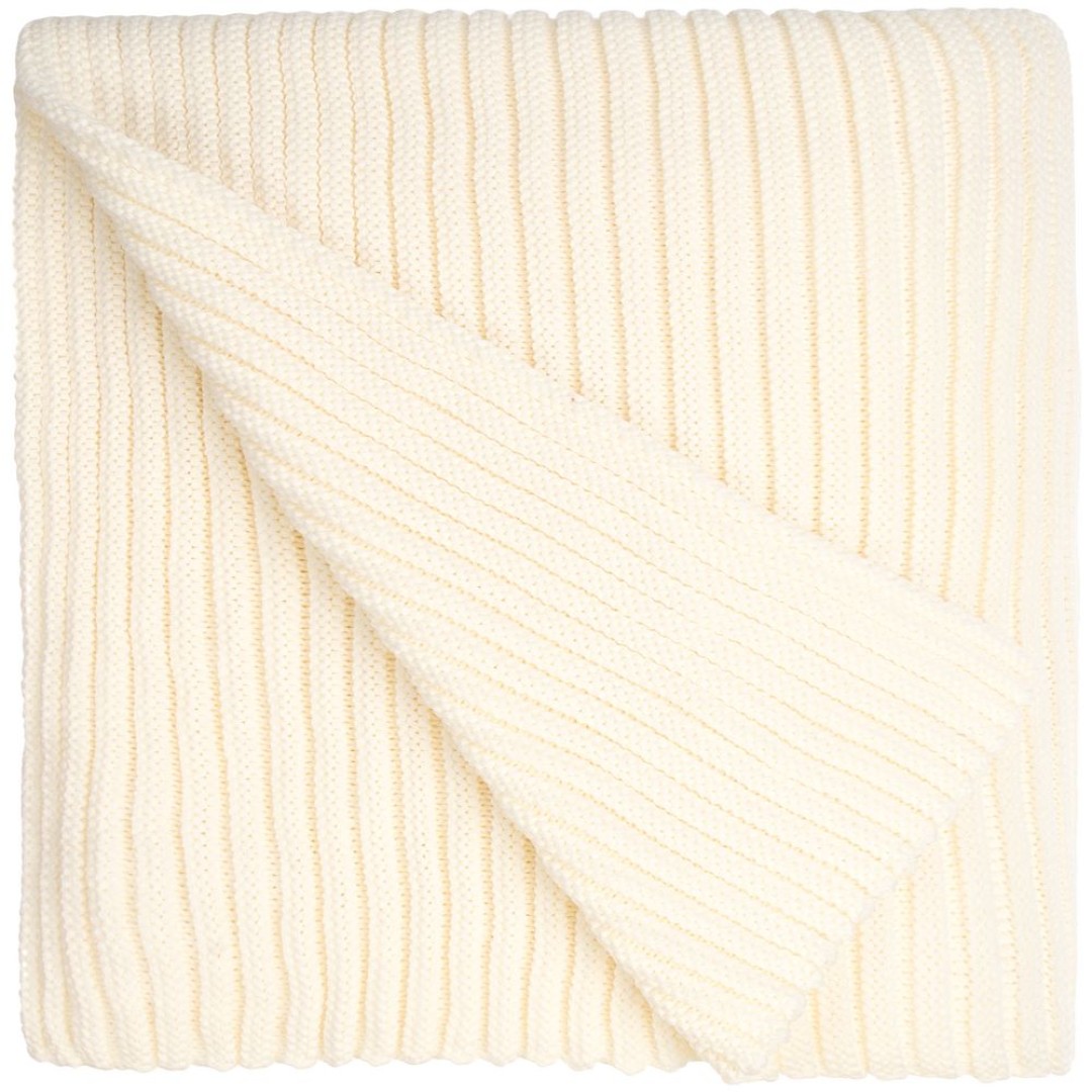 Плед Quill, белый (молочный)