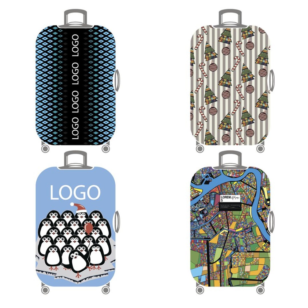 Чехол на чемодан Kansi на заказ, бифлекс 280