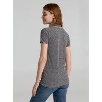 Рубашка поло женская Paname Women черный меланж, S