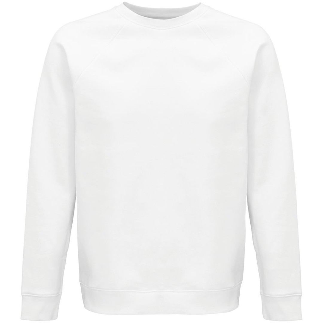 Свитшот унисекс Space, белый, L