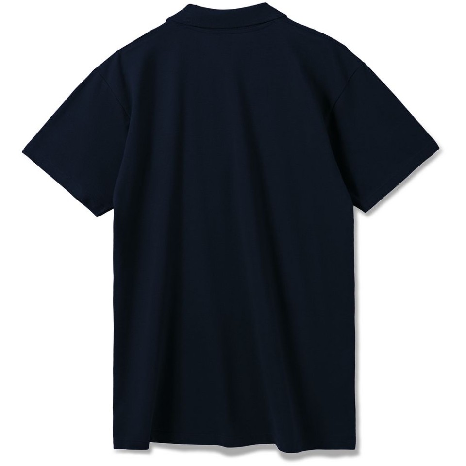 Рубашка поло мужская Summer 170 темно-синяя (navy), XXL