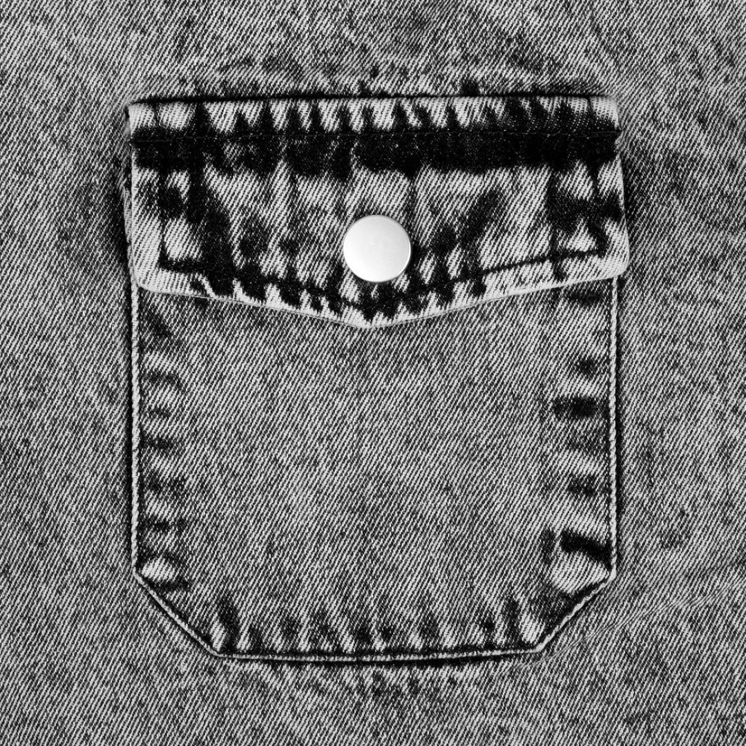 Куртка джинсовая O3, серая, размер XL/XXL