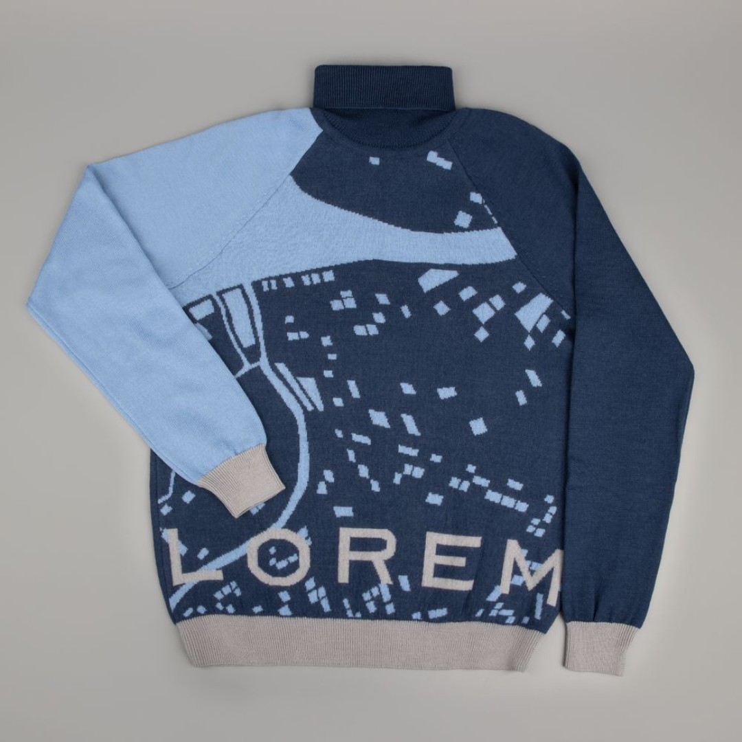 Джемпер на заказ Tricksy Net Reglan, полушерсть