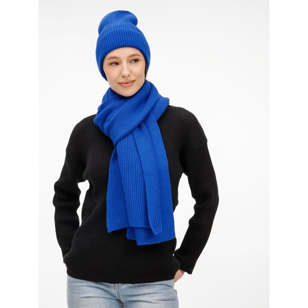 Шапка Nobilis Mono, ярко-синяя