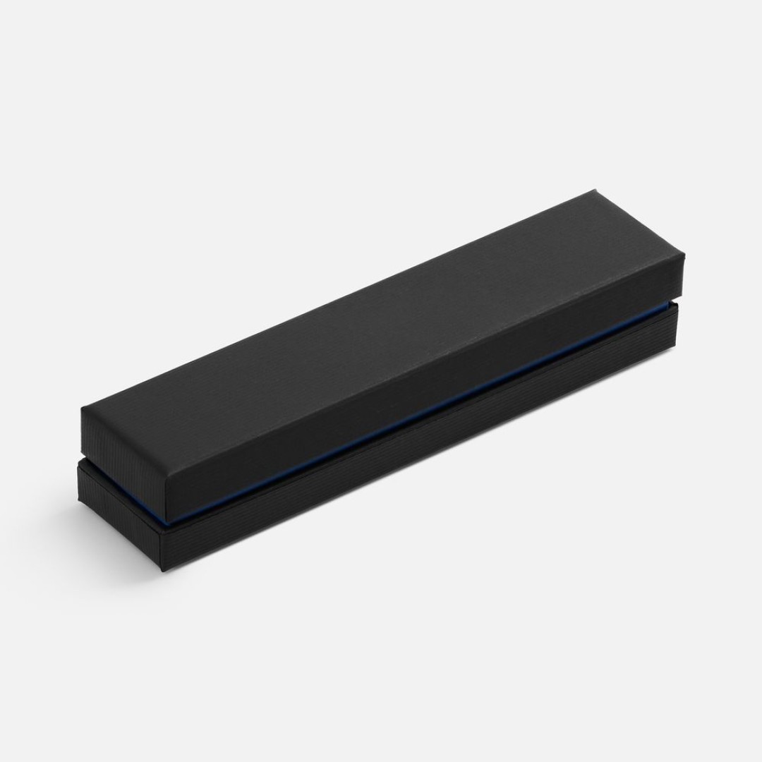 Ручка шариковая Arvent Glossy в футляре, синяя