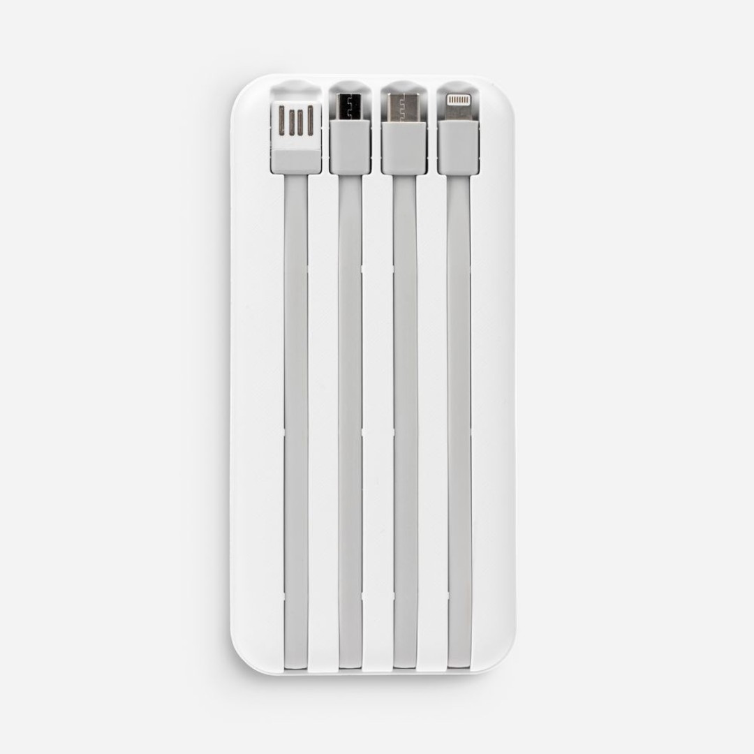 Аккумулятор Omni Qi 10000 мАч, ver.2, белый