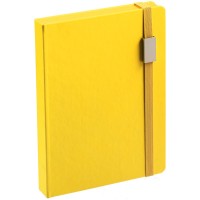 Ежедневник New Factor Metal, желтый