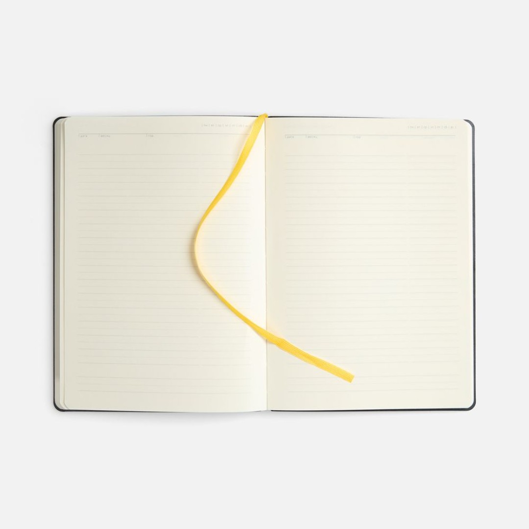 Ежедневник Flex Shall New, недатированный, черный