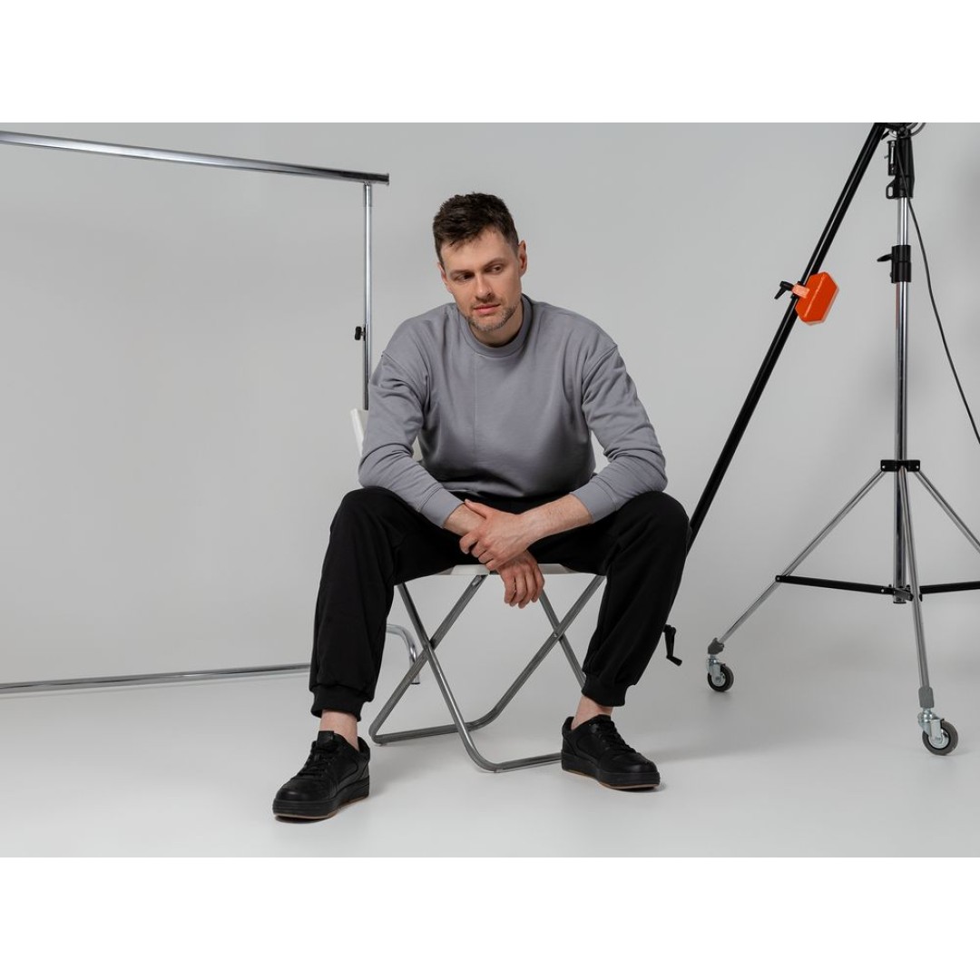 Свитшот Neofit, темно-серый (графит), размер XS/S