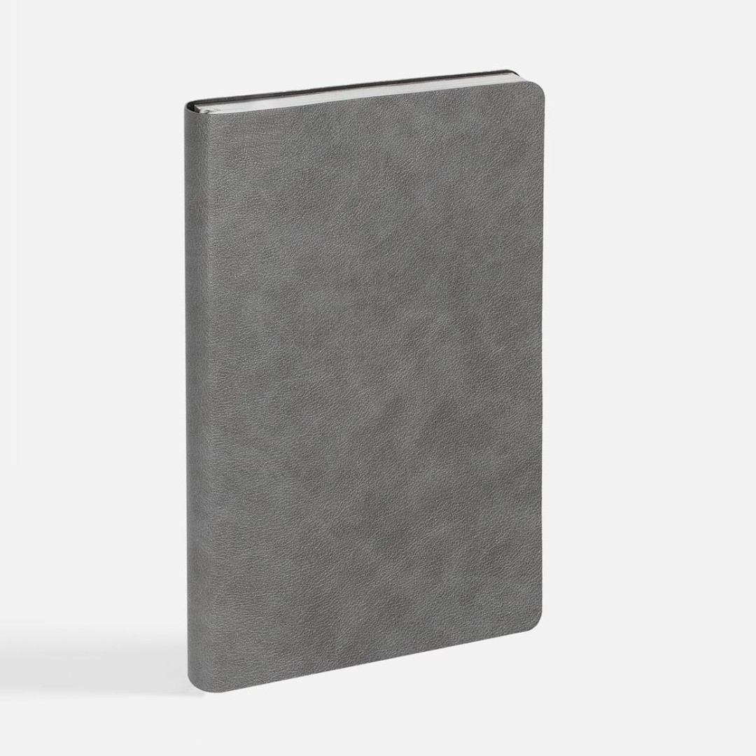 Ежедневник Petrus, недатированный, серый