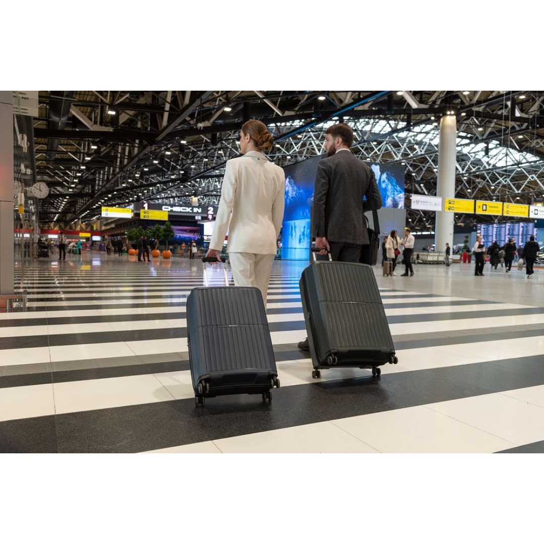 Чемодан Santiago L, темно-синий