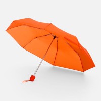 Зонт складной Basic, оранжевый