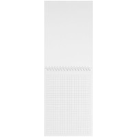 Блокнот Issa в клетку, белый