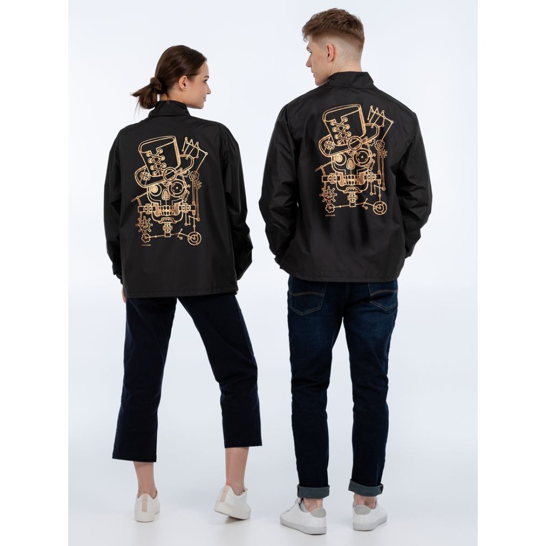 Ветровка John Steampunk, черная, S