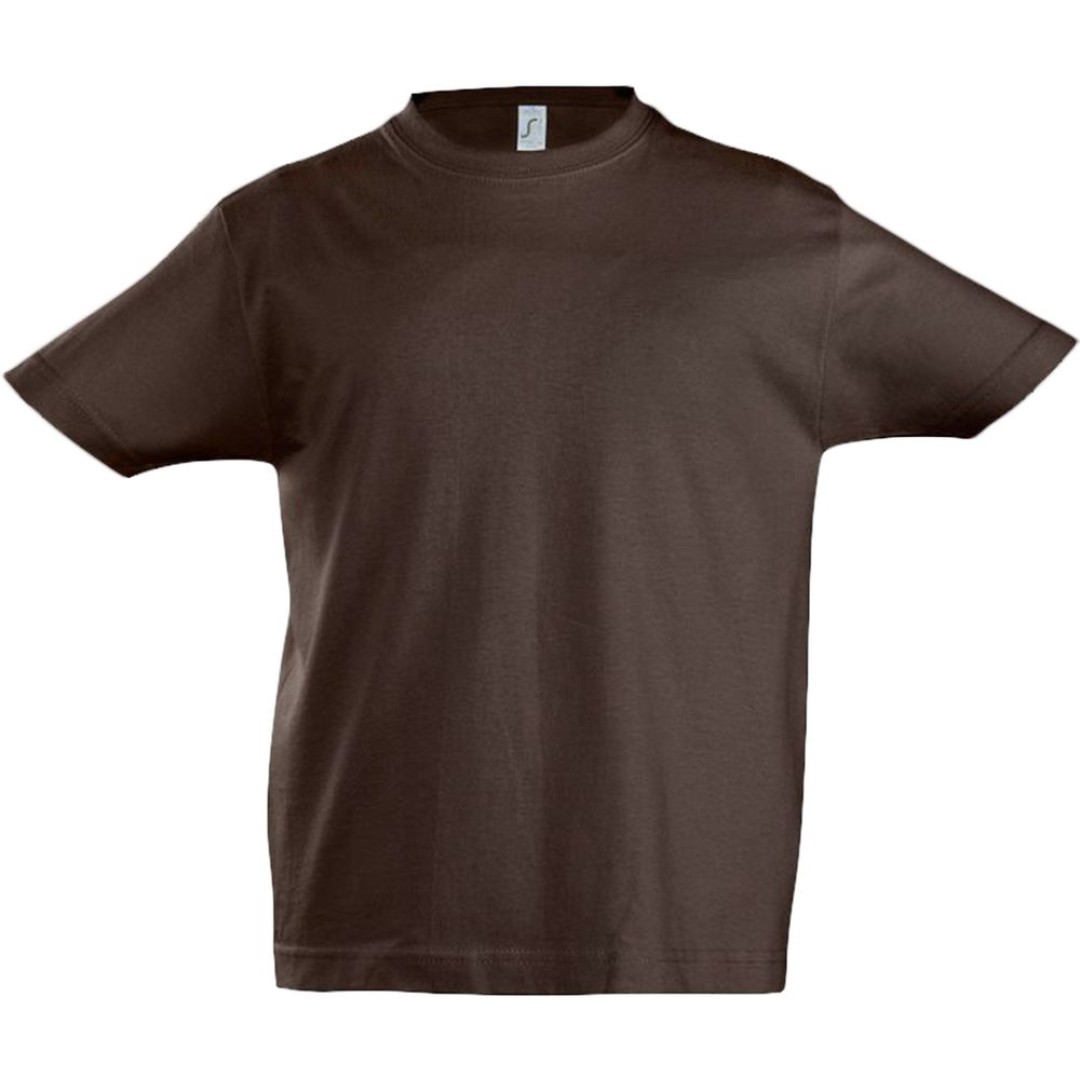 Футболка детская Imperial Kids шоколадно-коричневая, на рост 142-152 см (12 лет)