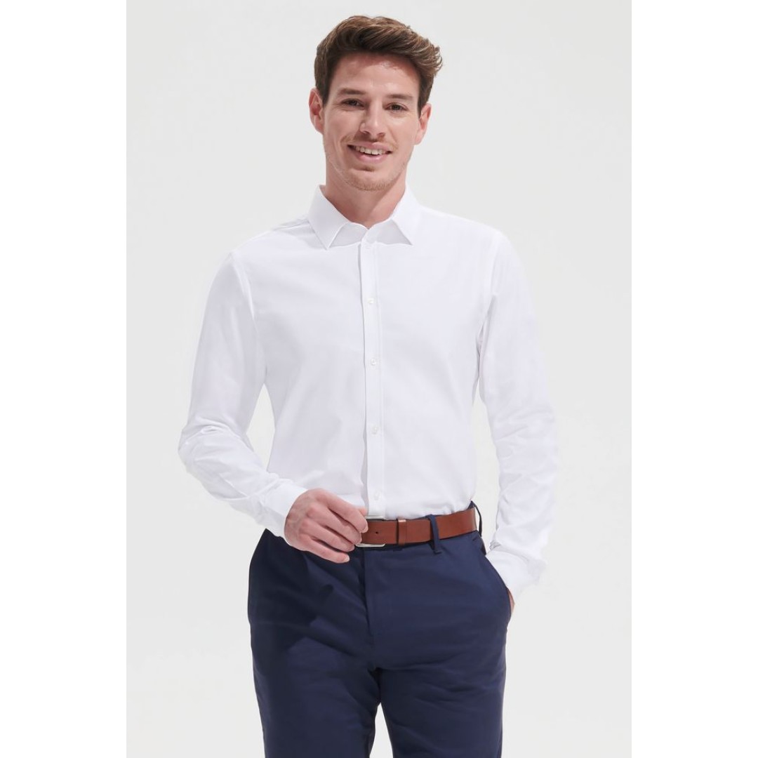 Рубашка мужская Brody Men голубая, 3XL