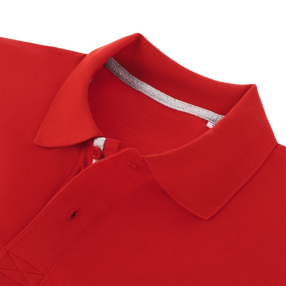 Рубашка поло мужская Virma Premium, красная, 3XL