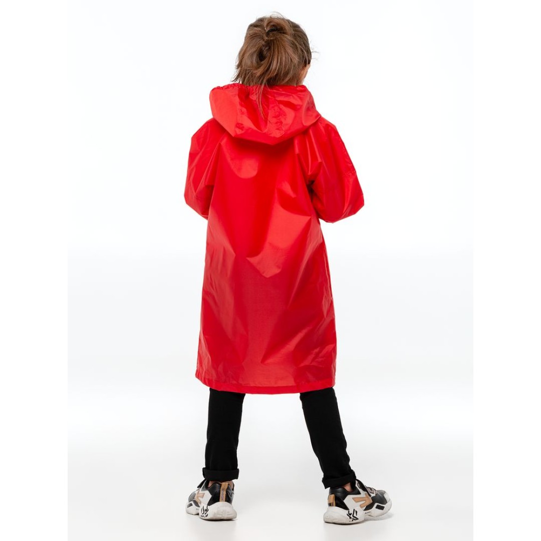 Дождевик детский Rainman Kids красный, 7-9 лет