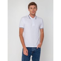 Рубашка поло Virma Stripes, белая, S