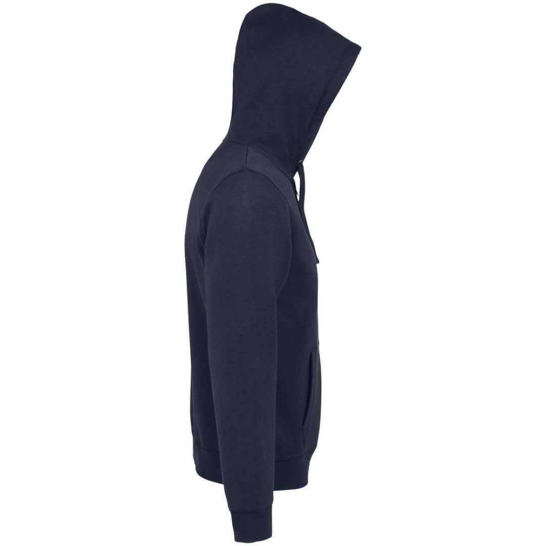 Толстовка мужская на молнии с капюшоном Spike Men, темно-синяя, S