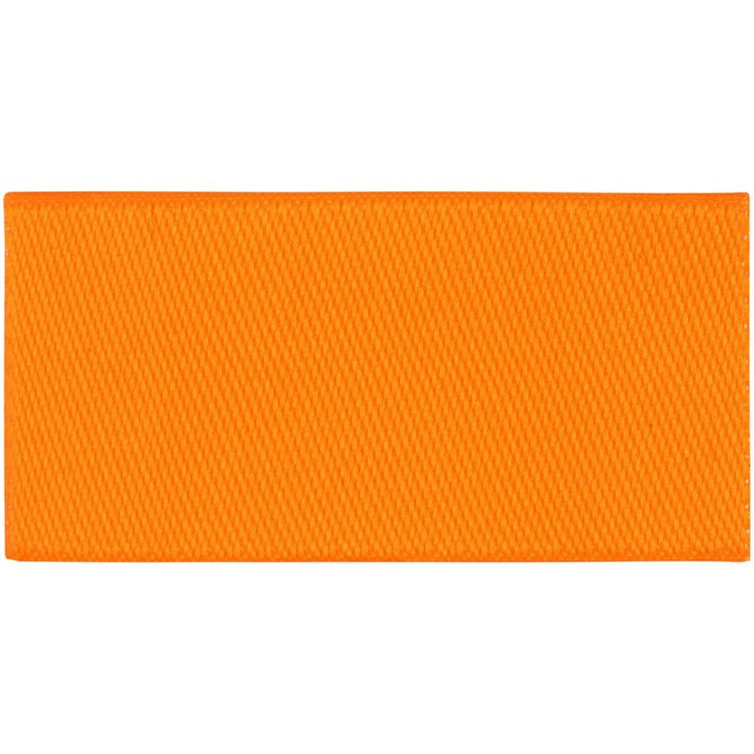 Лейбл тканевый Epsilon, XXS, оранжевый неон