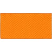 Лейбл тканевый Epsilon, XXS, оранжевый неон