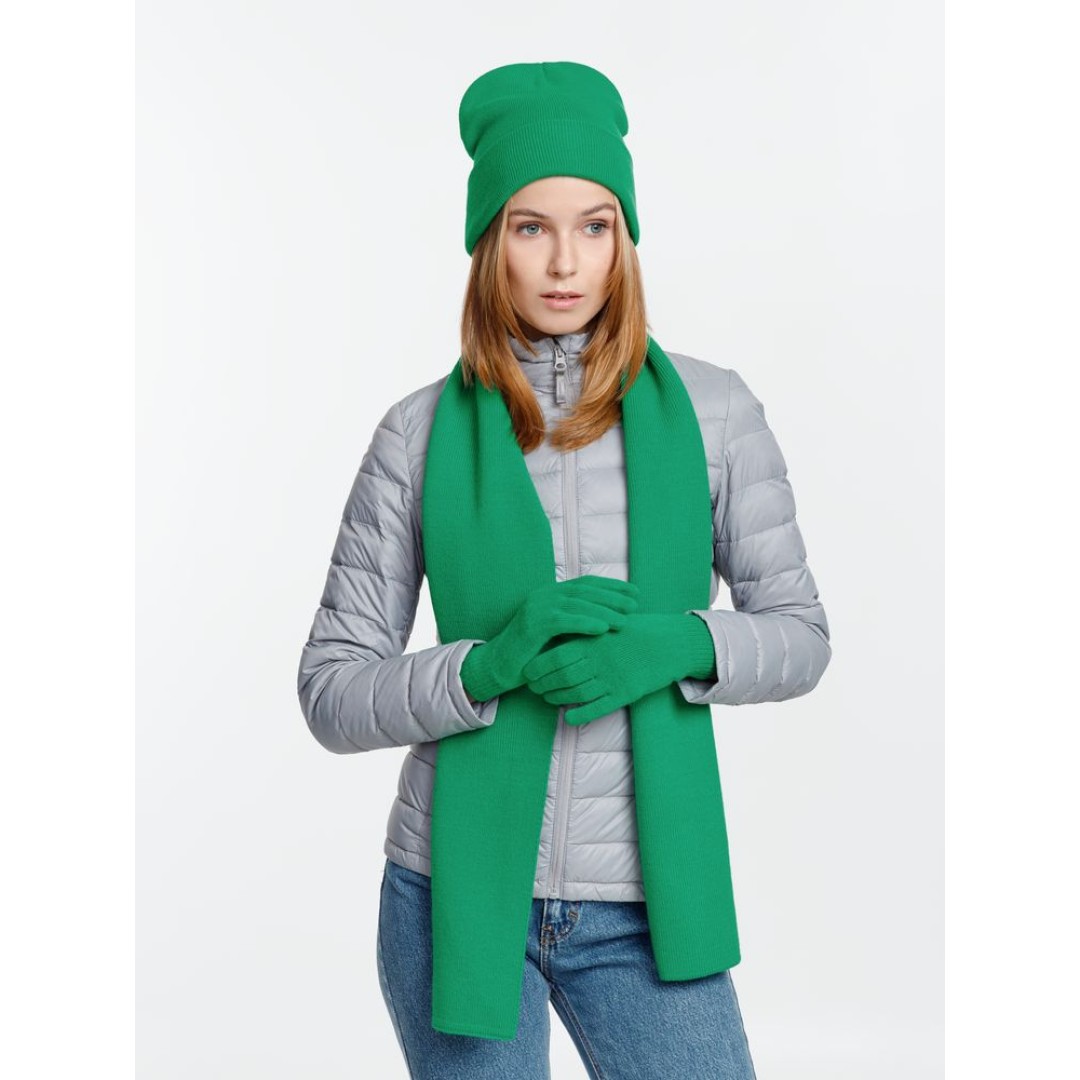 Перчатки Urban Flow, зеленые, размер S/M