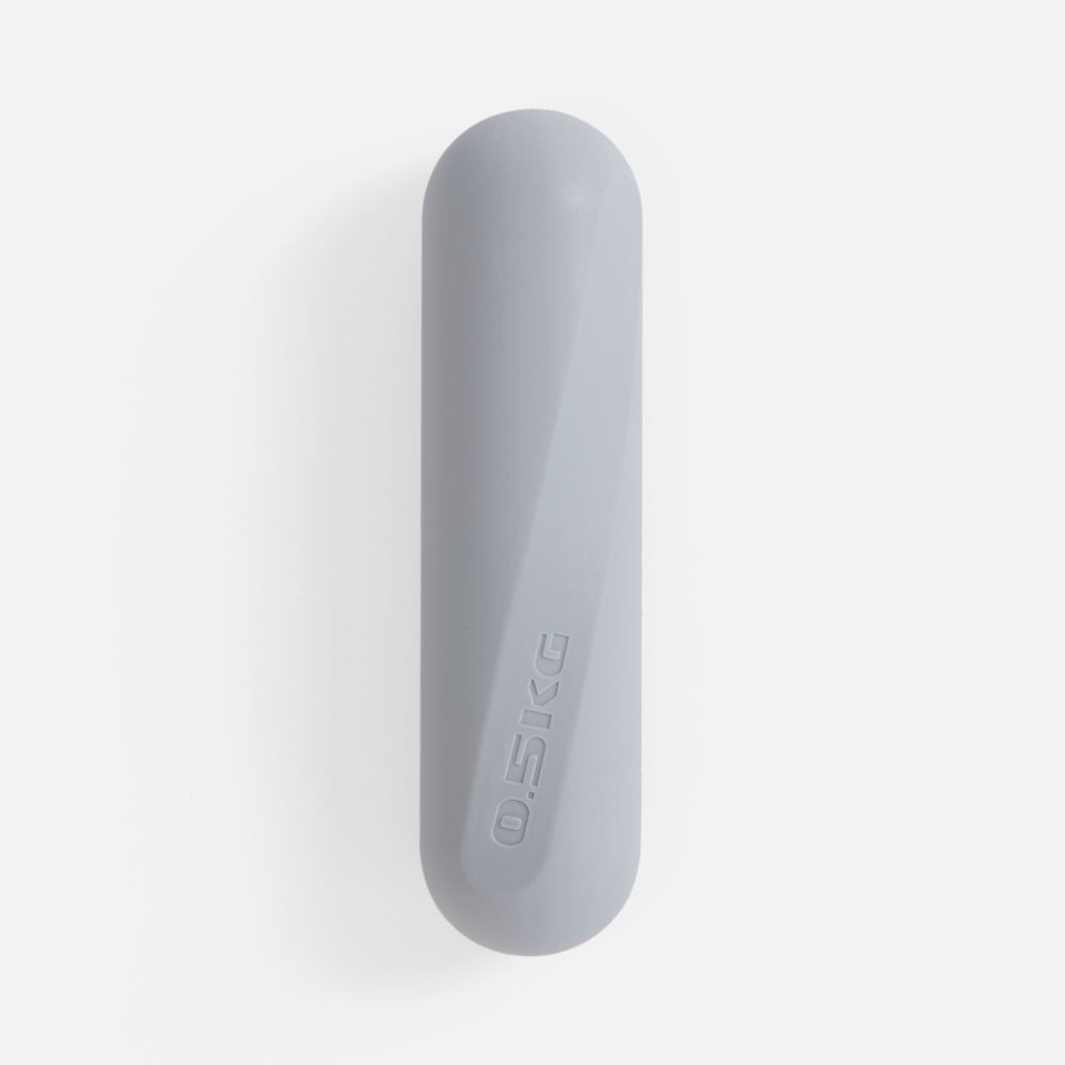 Гантель Streamline 0,5 кг, серая