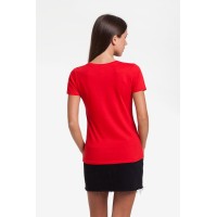 Футболка женская «Любовь зла», красная, S