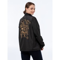 Ветровка John Steampunk, черная, S