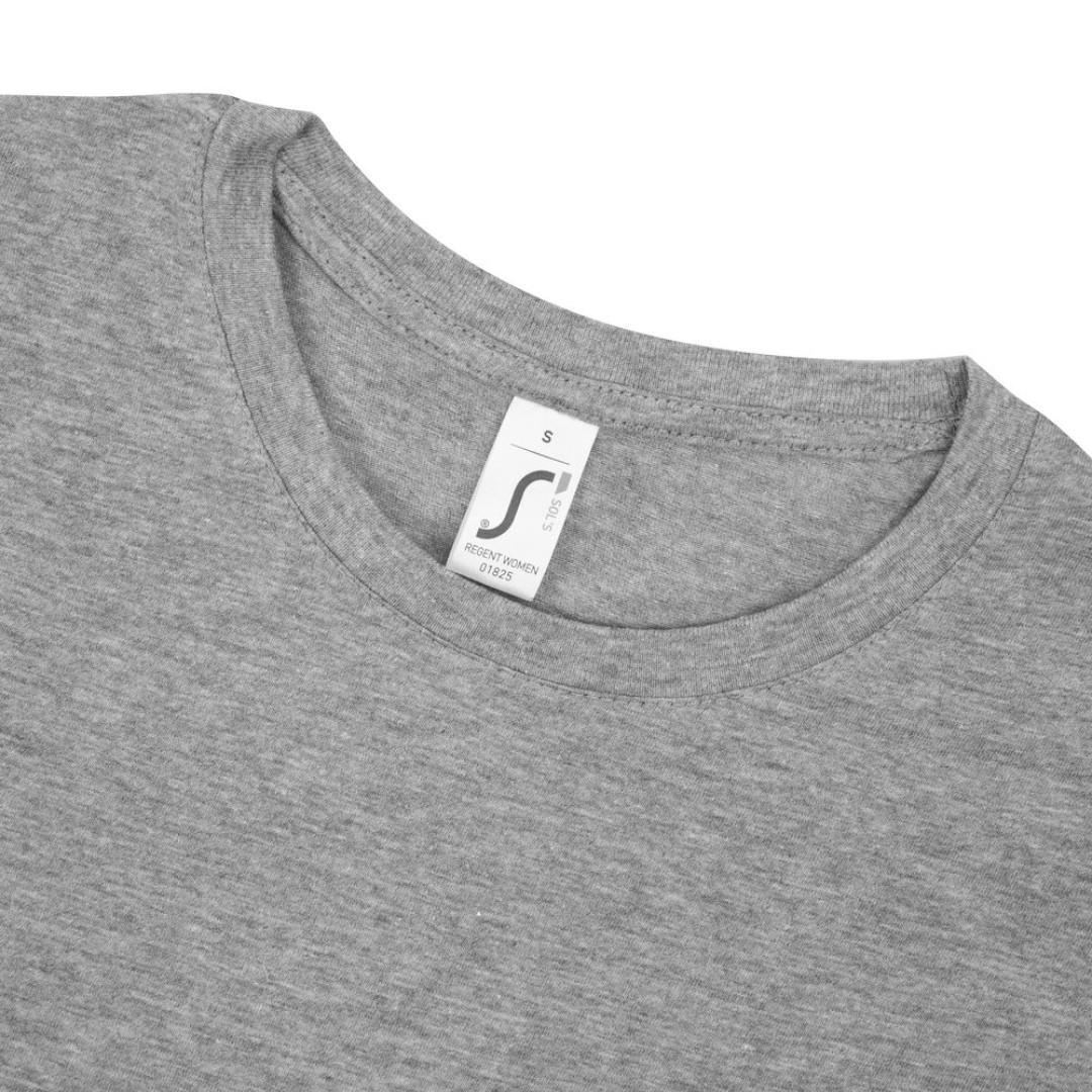 Футболка женская Regent Women серый меланж, L