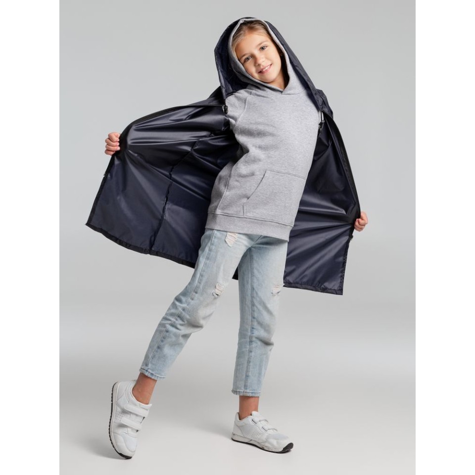 Дождевик детский Rainman Kids темно-синий, 7-9 лет