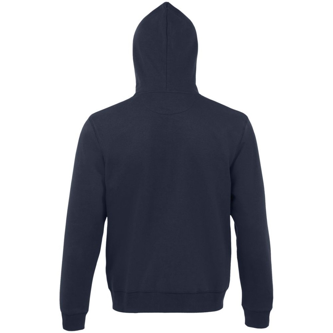 Толстовка мужская на молнии с капюшоном Spike Men, темно-синяя, S