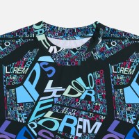 Футболка из бифлекса Morfiss с полной запечаткой на заказ, размер XS/S