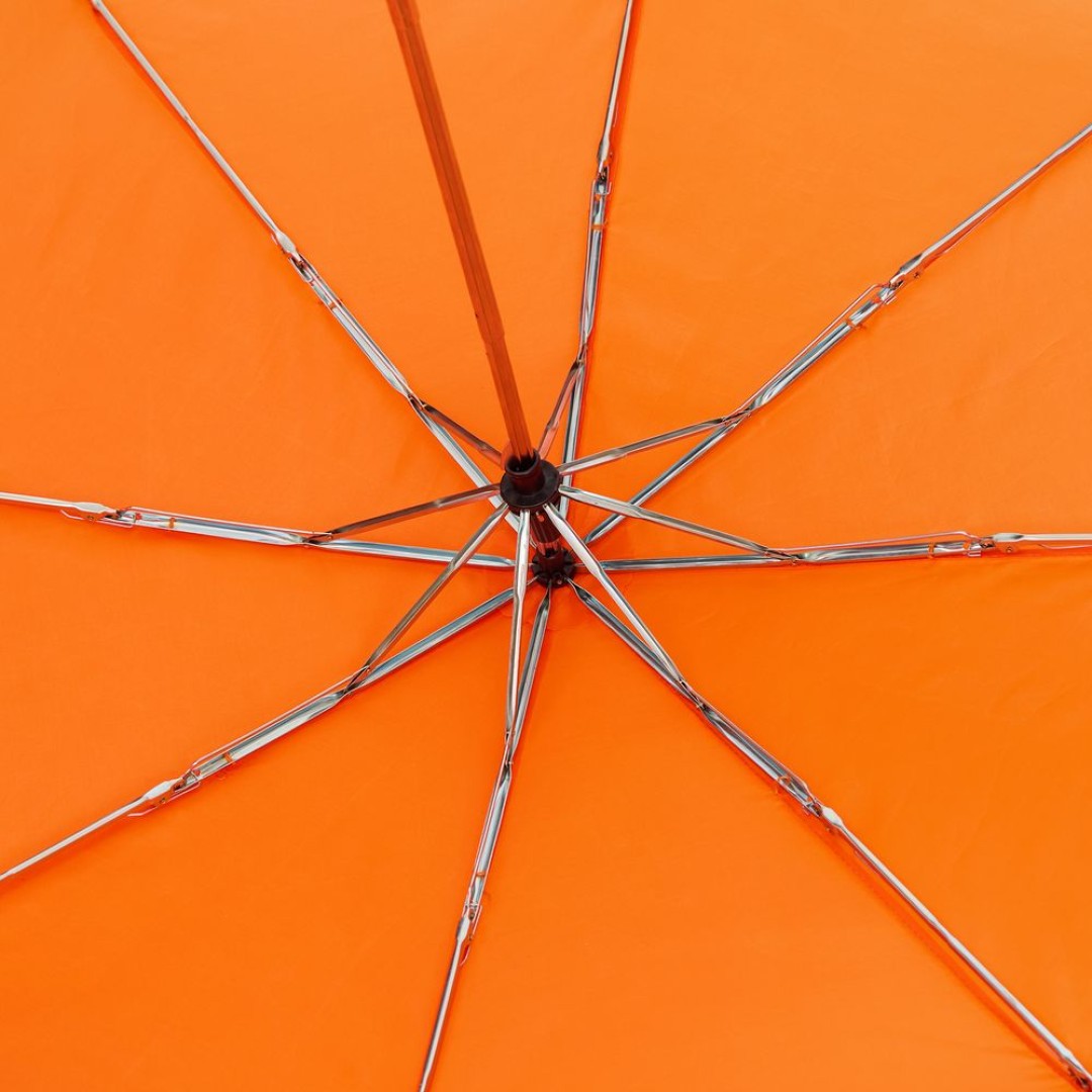 Зонт складной Basic, оранжевый
